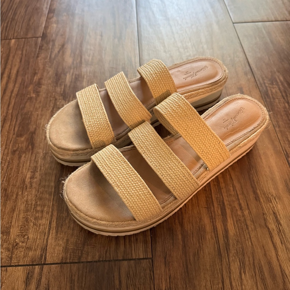 Women's Beige Boho Sandals